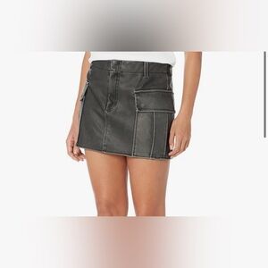 BLANK NYC: FAUX LEATHER MINI SKIRT